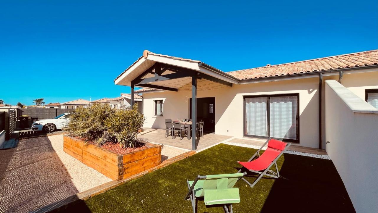 Villa Moderne Avec Spa A Montalivet Vensac Exterior photo